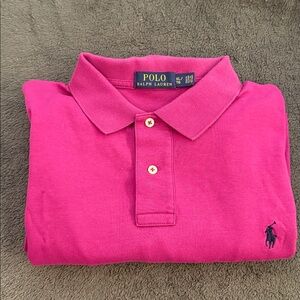 Ralph Lauren Fuchsia Polo Shirt